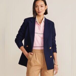 vineyard vines Double Breasted Navy Wool Blazer SM